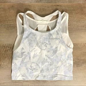 Size 4 Lululemon Double-Lined Cropped Tank